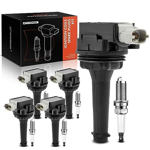 Conjunto de 5 bobinas de encendido y bujías de iridio