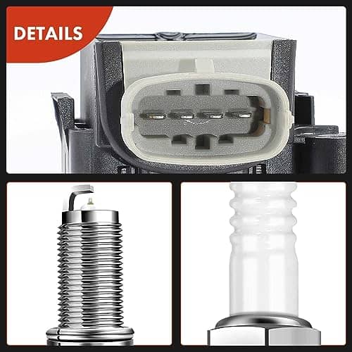 Conjunto de 5 bobinas de encendido y bujías de iridio - Imagen 9