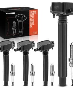 Conjunto de 4 bobinas de encendido y bujías de iridio