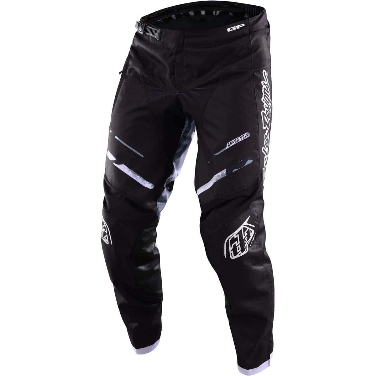Pantalones de Motocross para Jóvenes Troy -Negro/Blanco