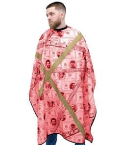 Capa King Midas Empire Boss Money - Talla -ca, Roja)