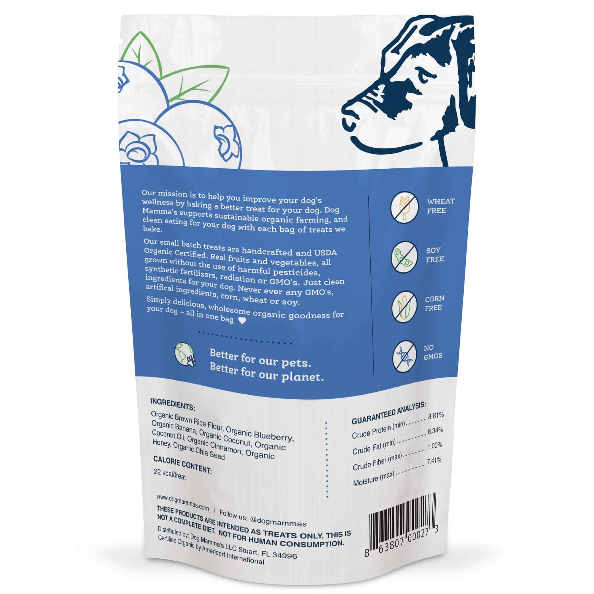 Galletas Orgánicas de Blueberry Banana Coco para Perros de - Imagen 10