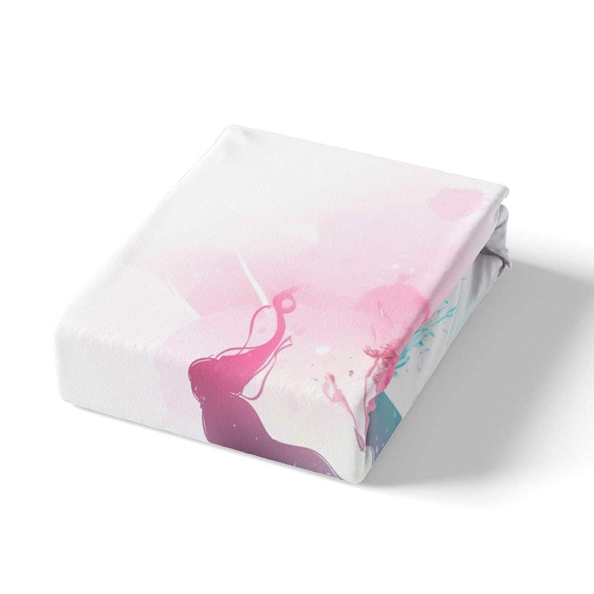 Funda de Edredón Bailarina Girl, Juego de Ropa de Cama Azul - Imagen 5