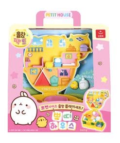 Set de Juego de Figuras Casa Molang Petit de Juguete Coreano