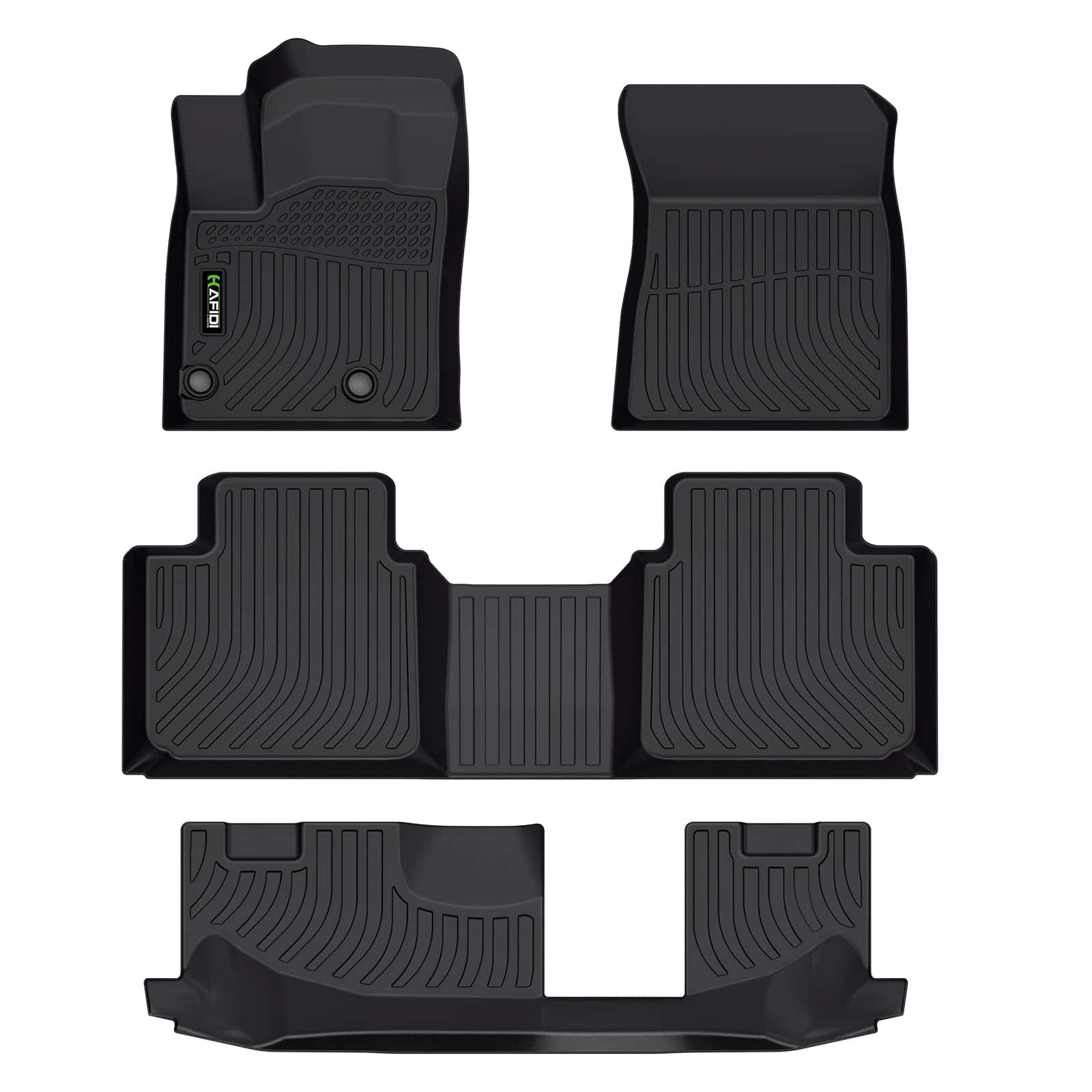 Tapetes para piso HAFIDI personalizados para Mitsubishi