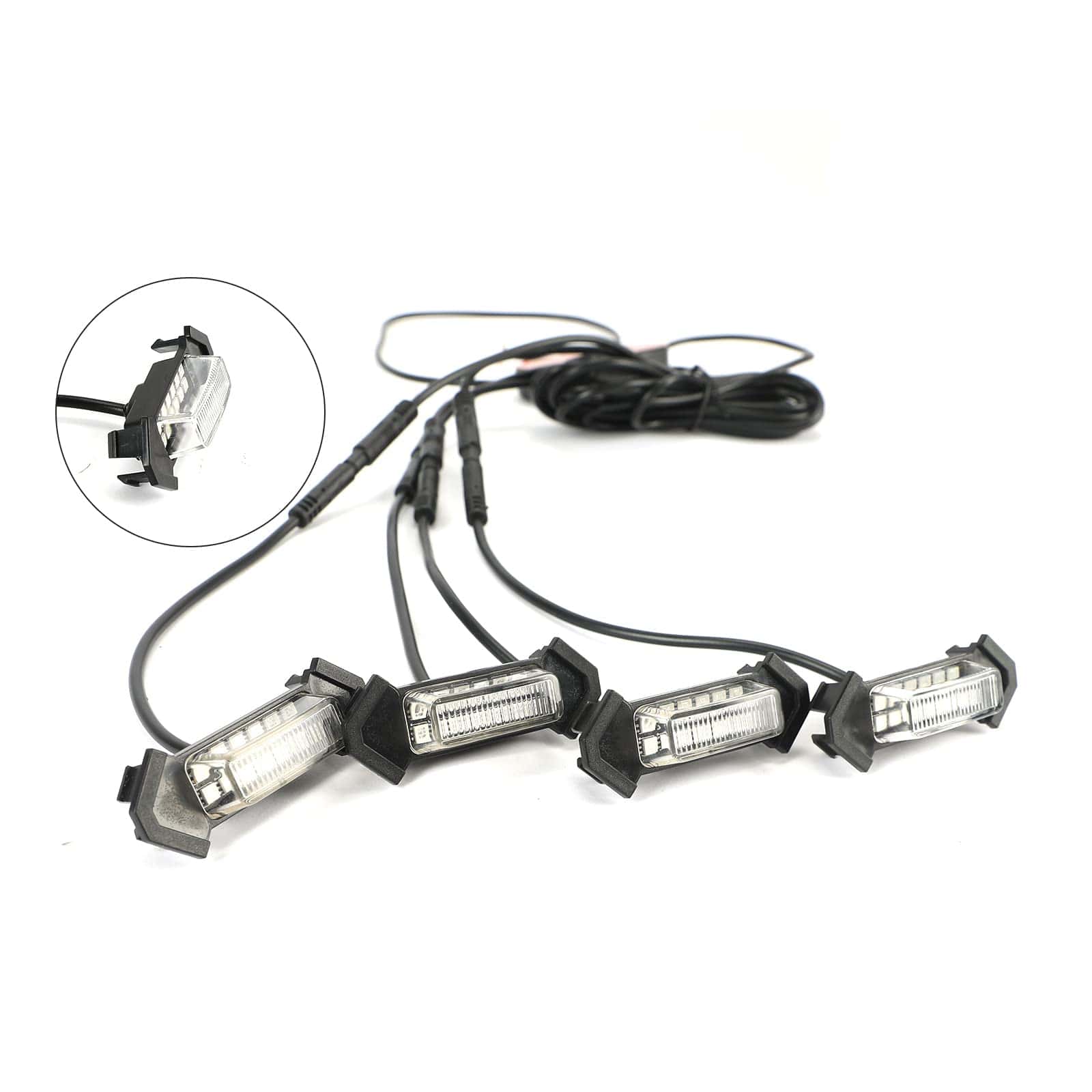 Luces de Parrilla RGB ROCCS 4 PCS Compatibles con Toyota - Imagen 8