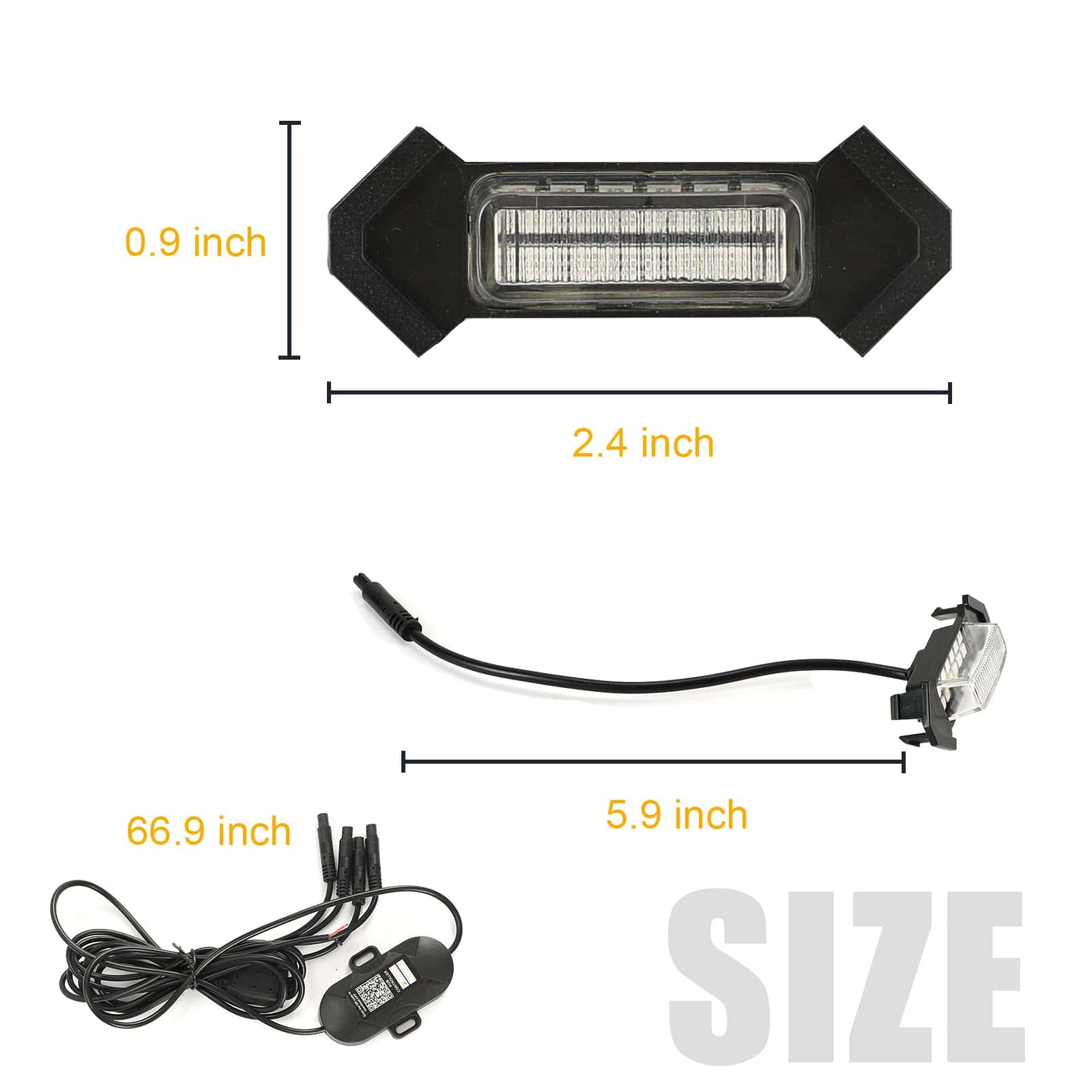 Luces de Parrilla RGB ROCCS 4 PCS Compatibles con Toyota - Imagen 7