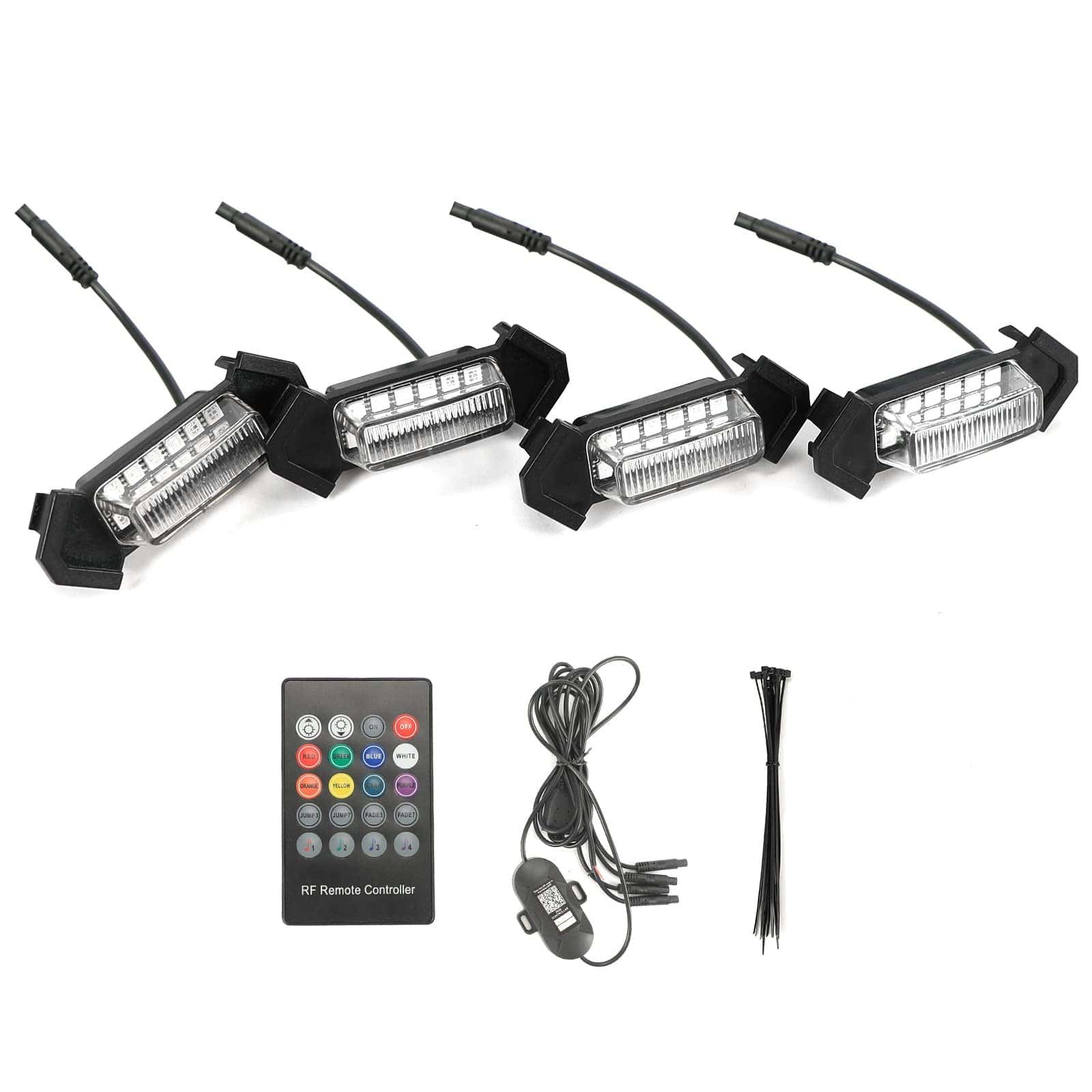 Luces de Parrilla RGB ROCCS 4 PCS Compatibles con Toyota - Imagen 6