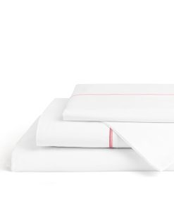 Juego de Sábanas de Algodón 100% Percal de -Rosa Inglés