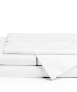 Juego de Sábanas de Algodón 100% Percale de Lino Home,