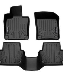 Juego de tapetes negros personalizados para Volvo V60 & V60