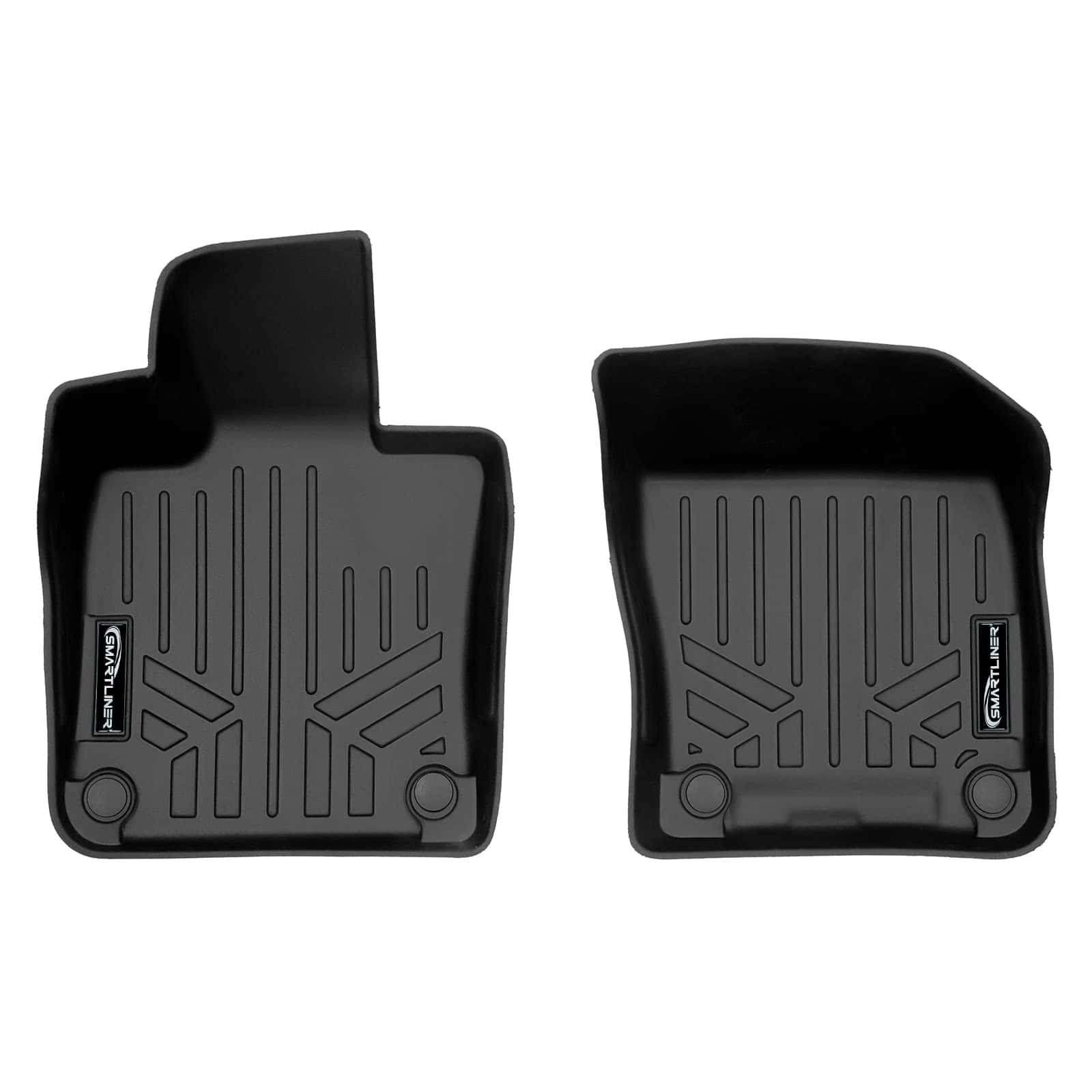 Tapetes de piso negros de ajuste personalizado SMARTLINER