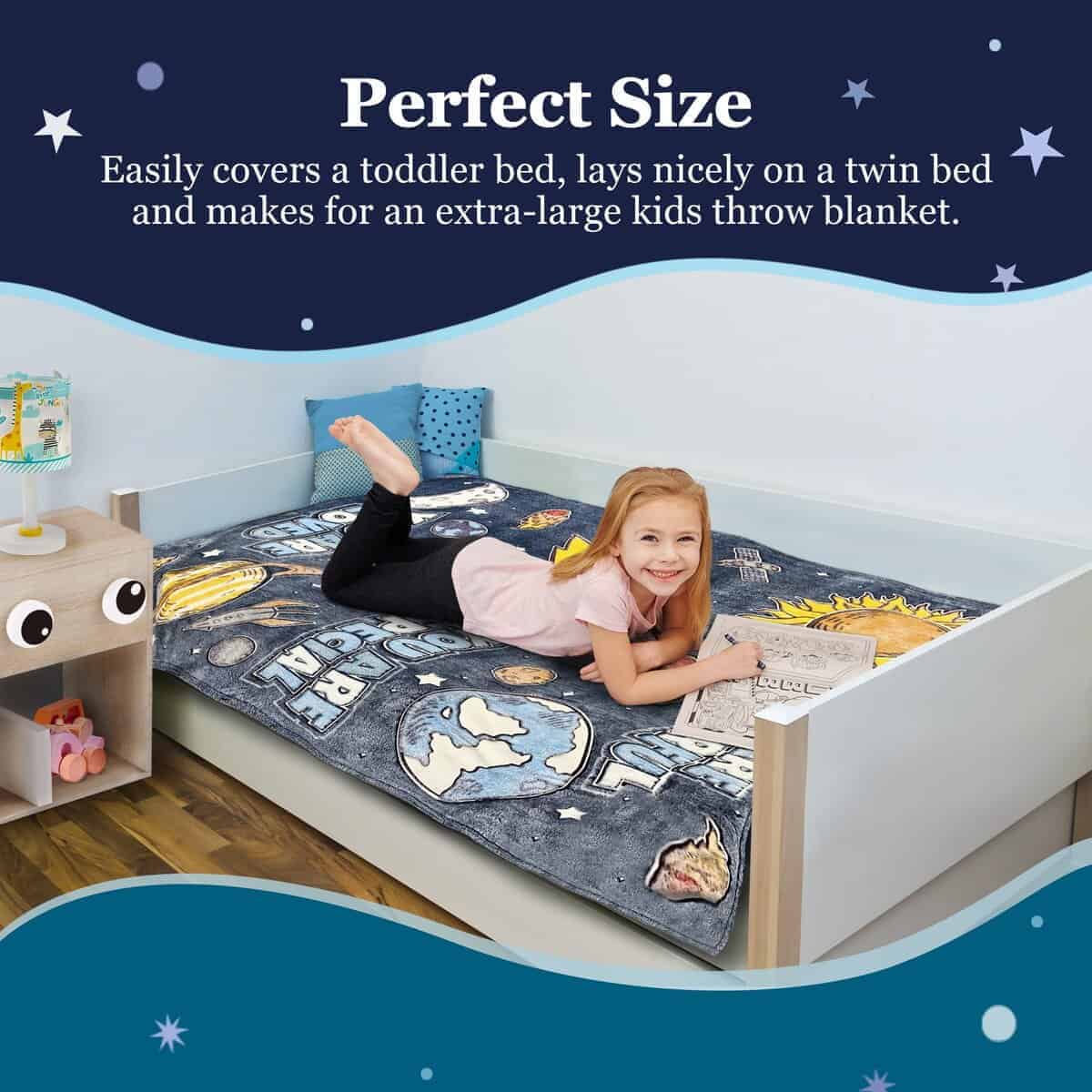 Manta espacial que brilla en la oscuridad - Súper tamaño - Imagen 8