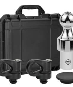 Chaoos 60692 Sistema de enganche Gooseneck, bola de 2 5/16