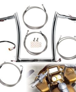 Kit de Manillar de 1.25" Ape Hanger precableado de