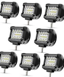 TILTOP LED Pods Luces LED de Niebla Luces Off Road 4