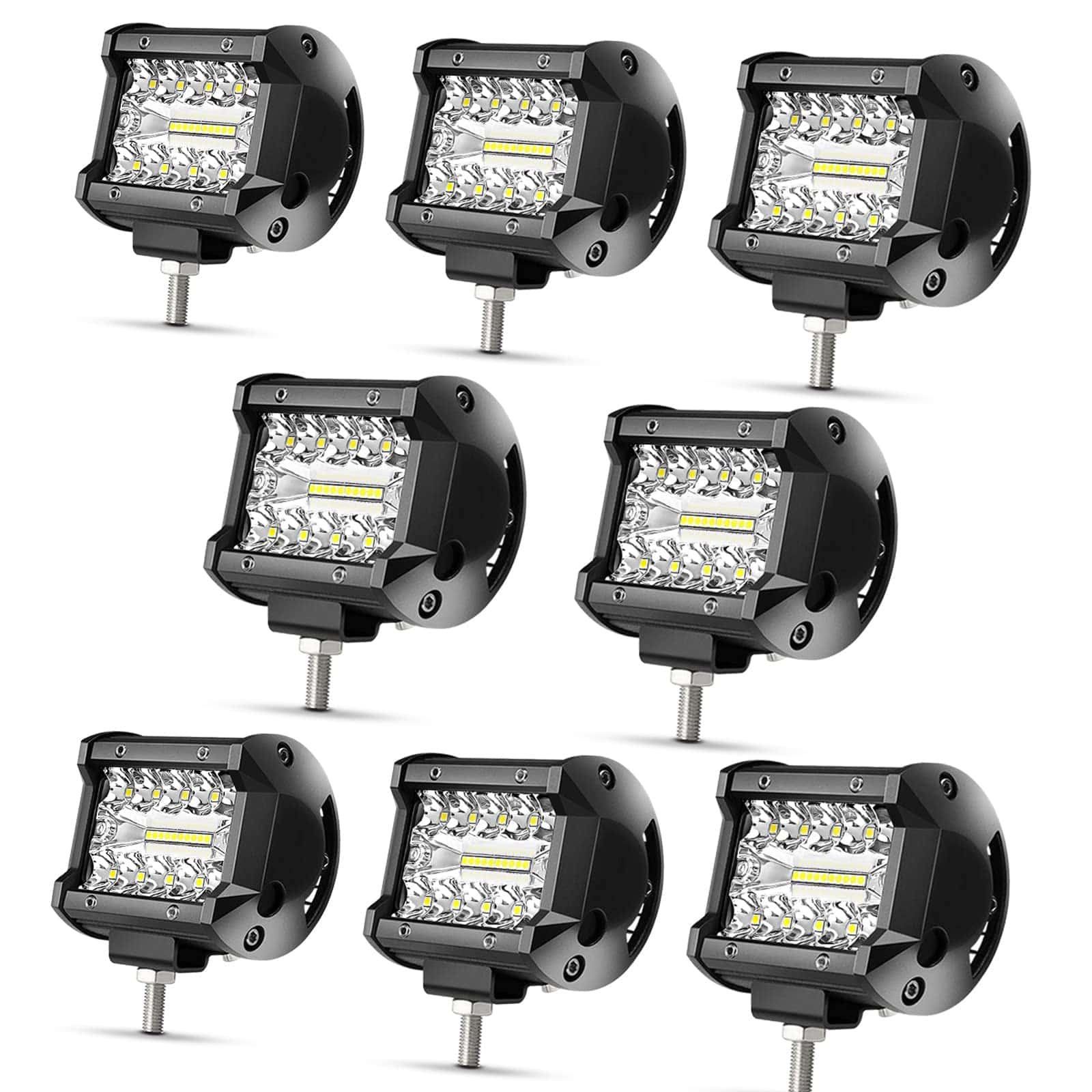 TILTOP LED Pods Luces LED de Niebla Luces Off Road 4