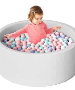 ZOEFOYS Foam Ball Pits para Niños Pequeños, -Gris