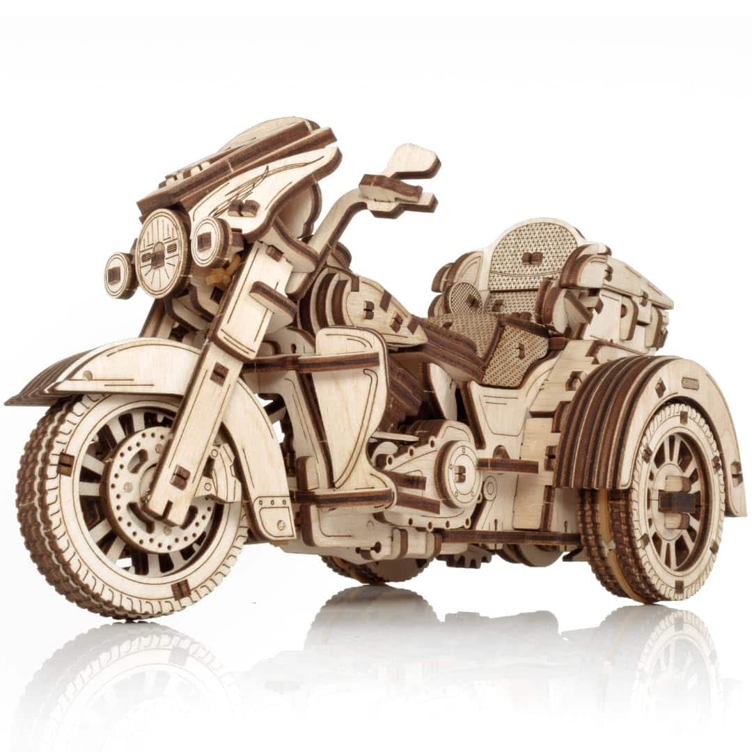 Rompecabezas 3D de Triciclo EWA Eco Wood Art - Kit de