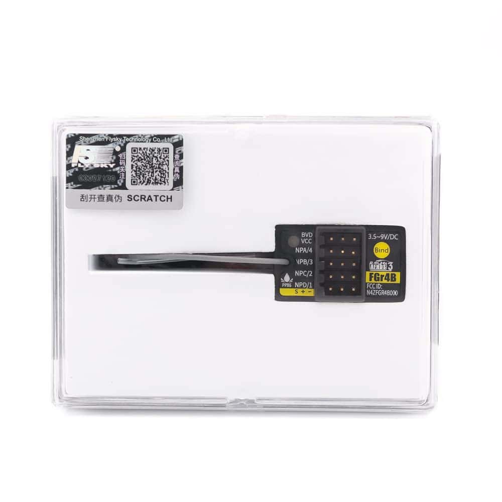 Receptor Flysky FGr4B 2.4G 4CH 3 AFHDS 3 Micro Mini PWM PPM - Imagen 6