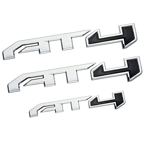 3pack Emblemas 2019-2023 AT4 Sierra 3D Placa de Nombre de