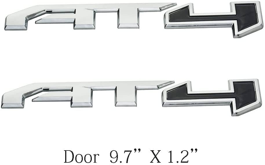 3pack Emblemas 2019-2023 AT4 Sierra 3D Placa de Nombre de - Imagen 4
