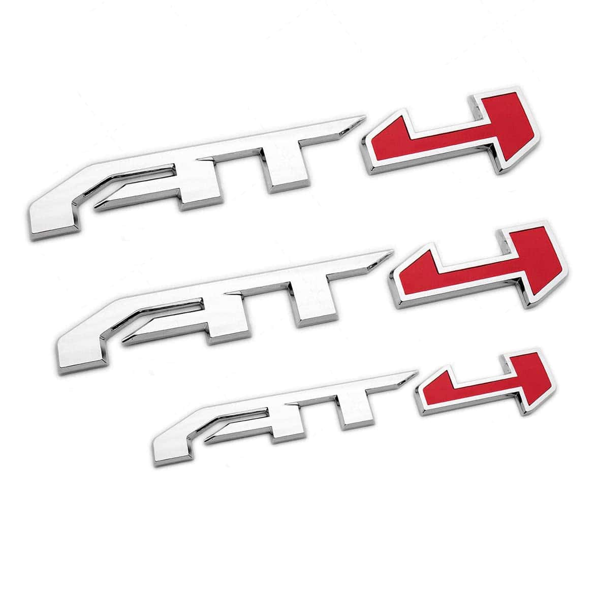 Emblemas Sierra AT4 3pack 2019-2023 Insignia Placa de