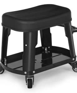 Taburete Mecánico Magshion con Bandeja de Herramientas