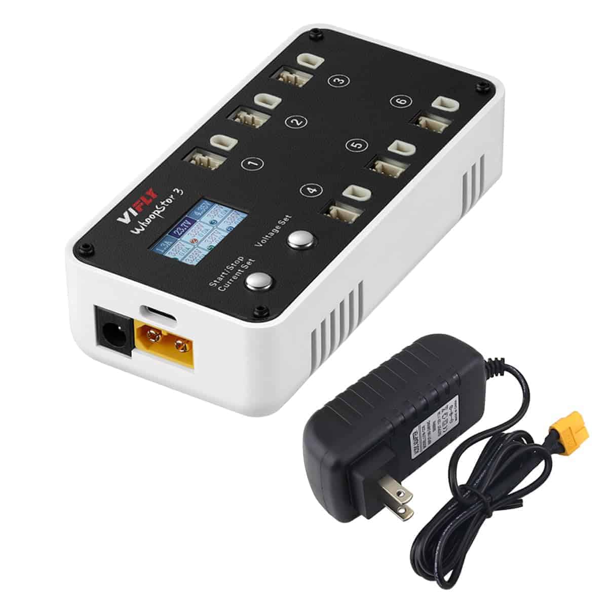 Cargador de Batería SoloGood VIFLY WhoopStor 3 V3 6 Puertos