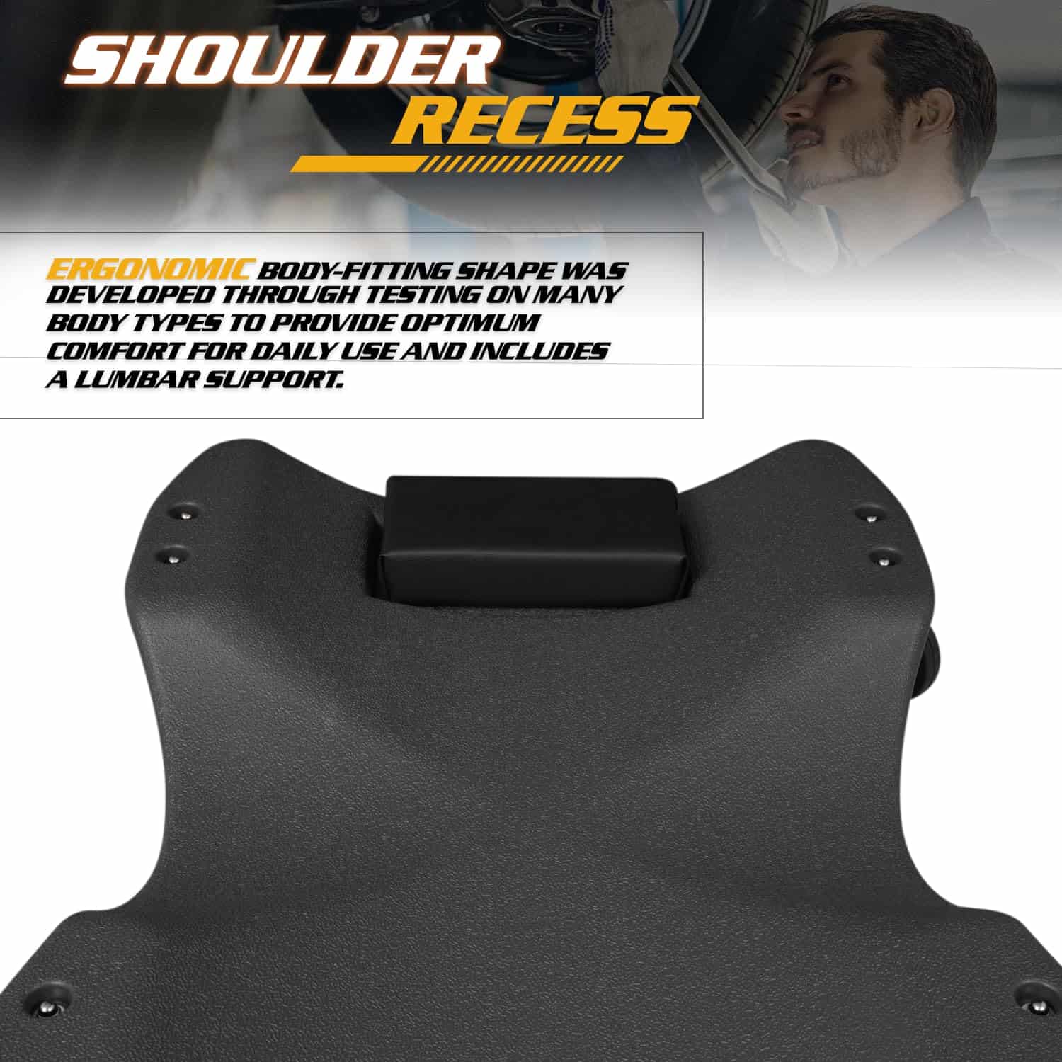 Magshion Mecanismo de Cangrejo con Reposacabezas Acolchado - Imagen 7