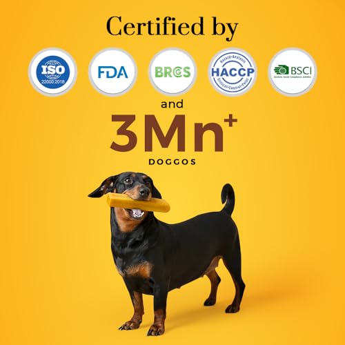 Chucherías para perros de leche de yak del Himalaya con - Imagen 8