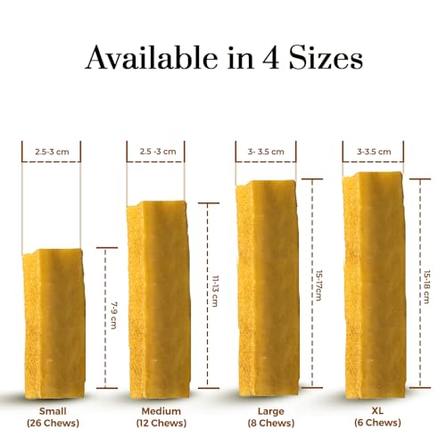 Chucherías para perros de leche de yak del Himalaya con - Imagen 5