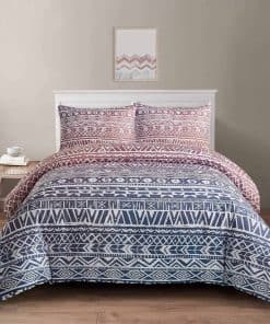 Set de Funda Nórdica Boho de 3 piezas para Cama Queen en