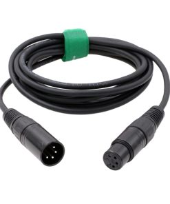 Cable de audio balanceado HangTon XLR macho de 4 pines a