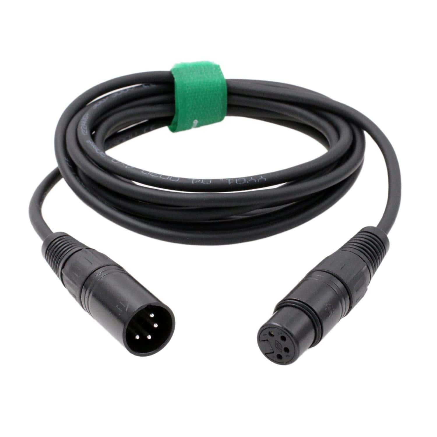 Cable de audio balanceado HangTon XLR macho de 4 pines a