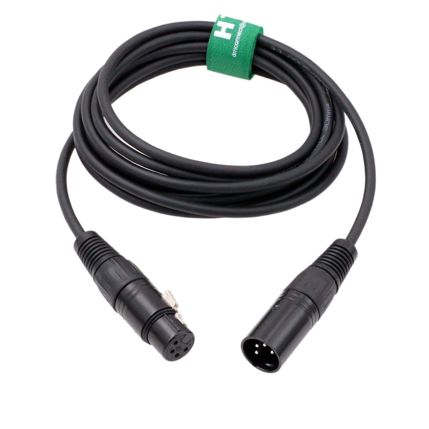 Cable de audio balanceado HangTon XLR macho de 4 pines a - Imagen 3