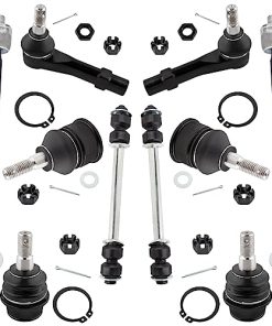 BOXI 10pcs Baleros Delanteros + Barras Estabilizadoras y