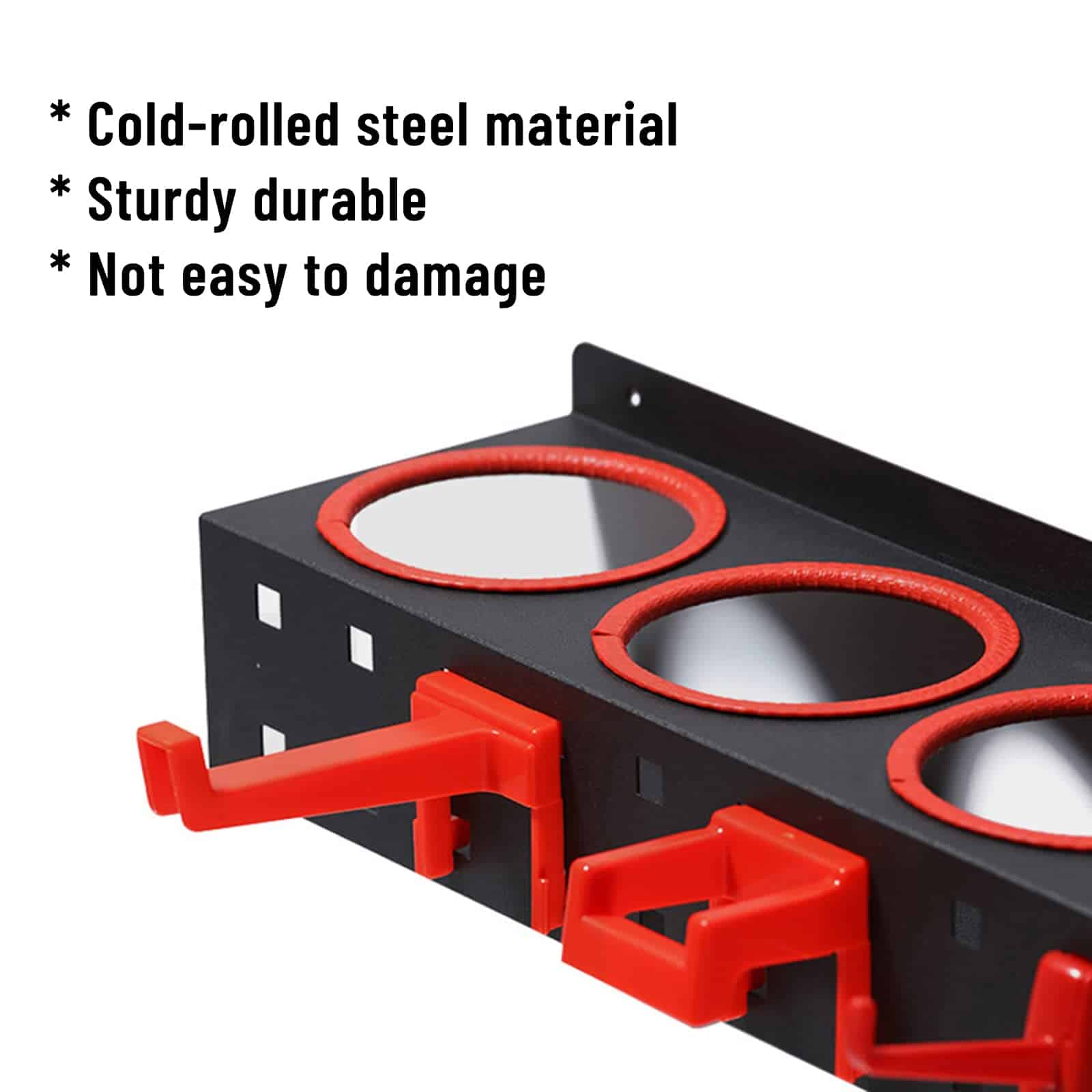 Porta Botellas de Spray Montado en la Pared, Paquete de 2 - Imagen 8