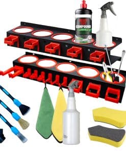 Porta Botellas de Spray Montado en la Pared, Paquete de 2