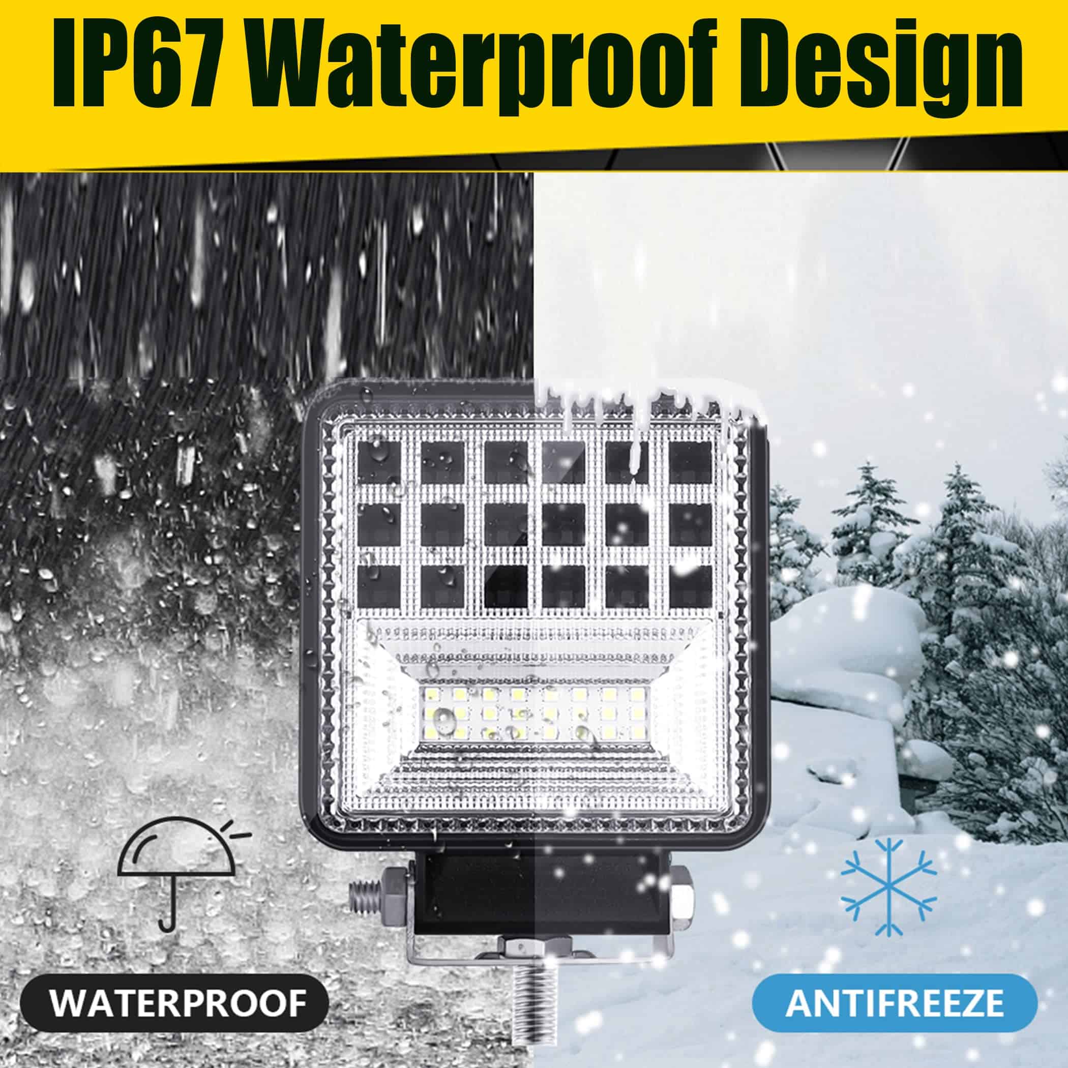 MUVKQC Luces LED de trabajo para camión, 10 piezas 4 - Imagen 5