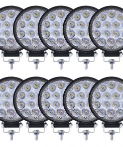 MUVKQC Luces de trabajo LED de 42W para camión, 10pcs Luces