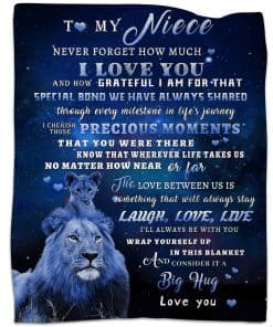 Mantas de regalo para sobrina, manta de sobrina, regalos de