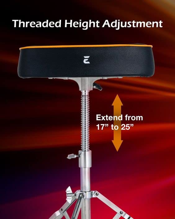 EHWD Premium Motorcycle Drum Throne, Taburete Giratorio, - Imagen 6