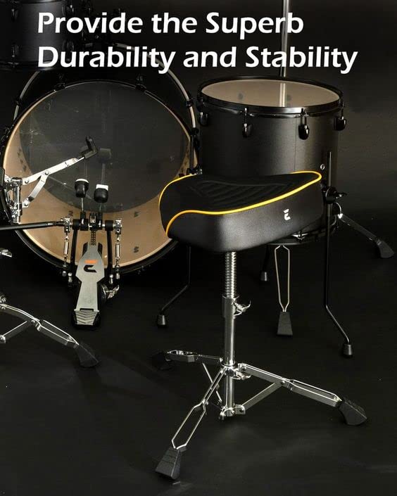 EHWD Premium Motorcycle Drum Throne, Taburete Giratorio, - Imagen 10