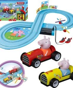 Carrera First Peppa Pig - Pista de Carreras de Coches Slot