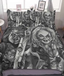 Juego de Ropa de Cama de 3 Piezas de Películas de Terror