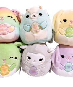 Set de 6 muñecos de peluche Squishmallows Kellytoy 2023