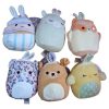 Set de 6 Mini Muñecos de Peluche Squishmallows Kellytoy