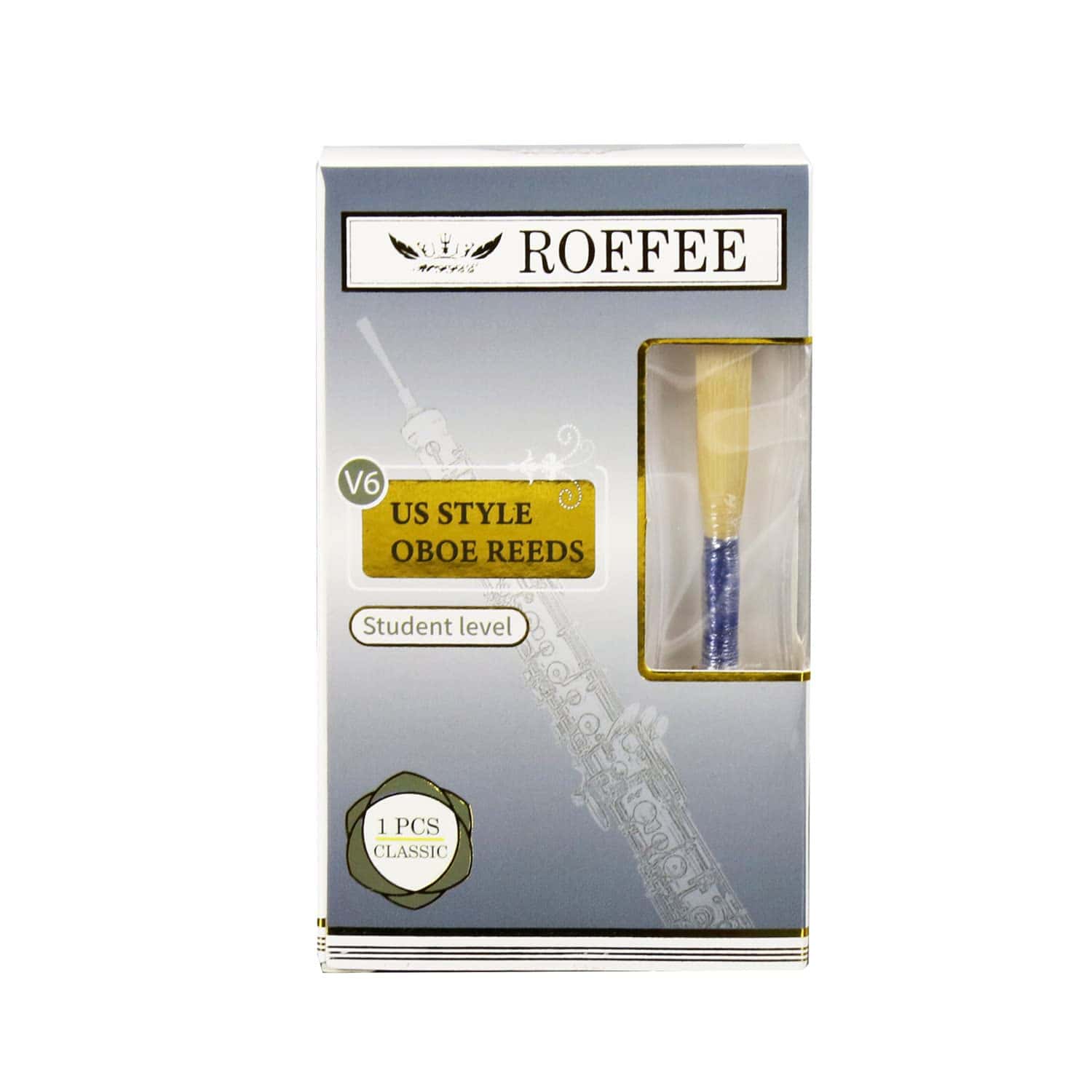 Abrazadera de Oboe Modelo Estudiantil V6 Estilo EE. UU. -