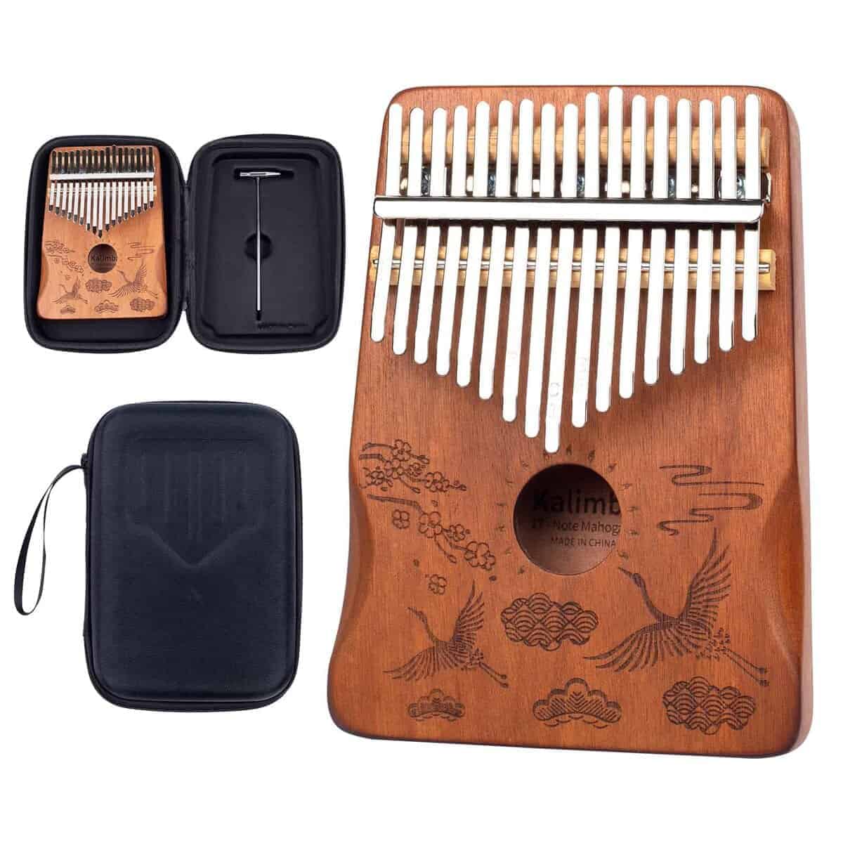 Kalimba Thumb Piano 17 Teclas: Piano de Pulgar Mbira